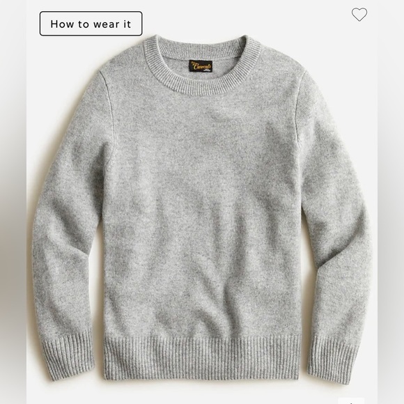 Crewcuts Other - New Crewcuts Kids' cashmere crewneck sweater